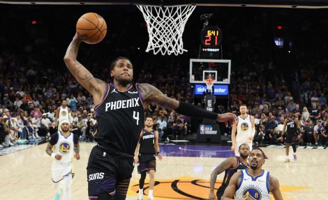 杰伦·格林36分助太阳复仇勇士 队史首胜送卫冕冠